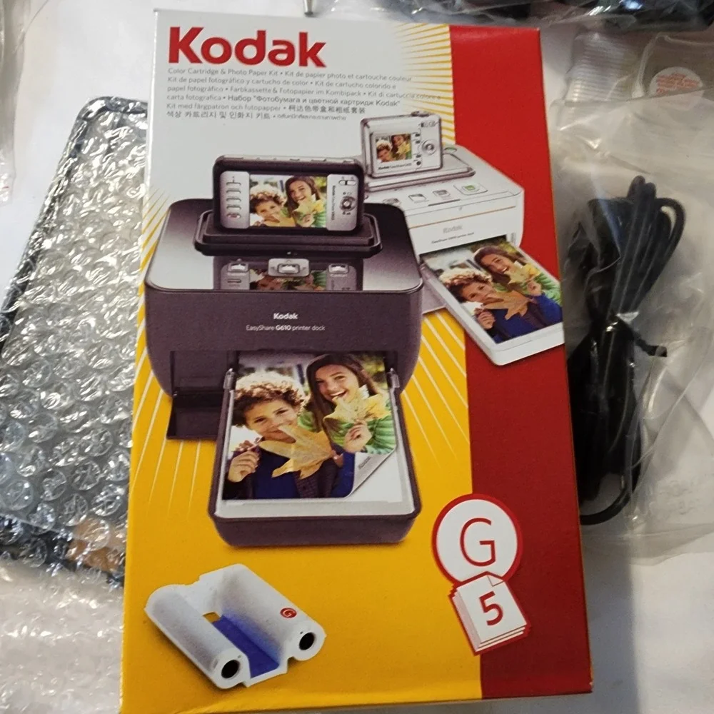 Kodak‎ Easyshare G610 Printer Dock & Photo Paper - 